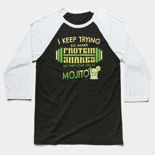 Mojito Cocktails Bodybuilding Fitness Gym Gift Baseball T-Shirt